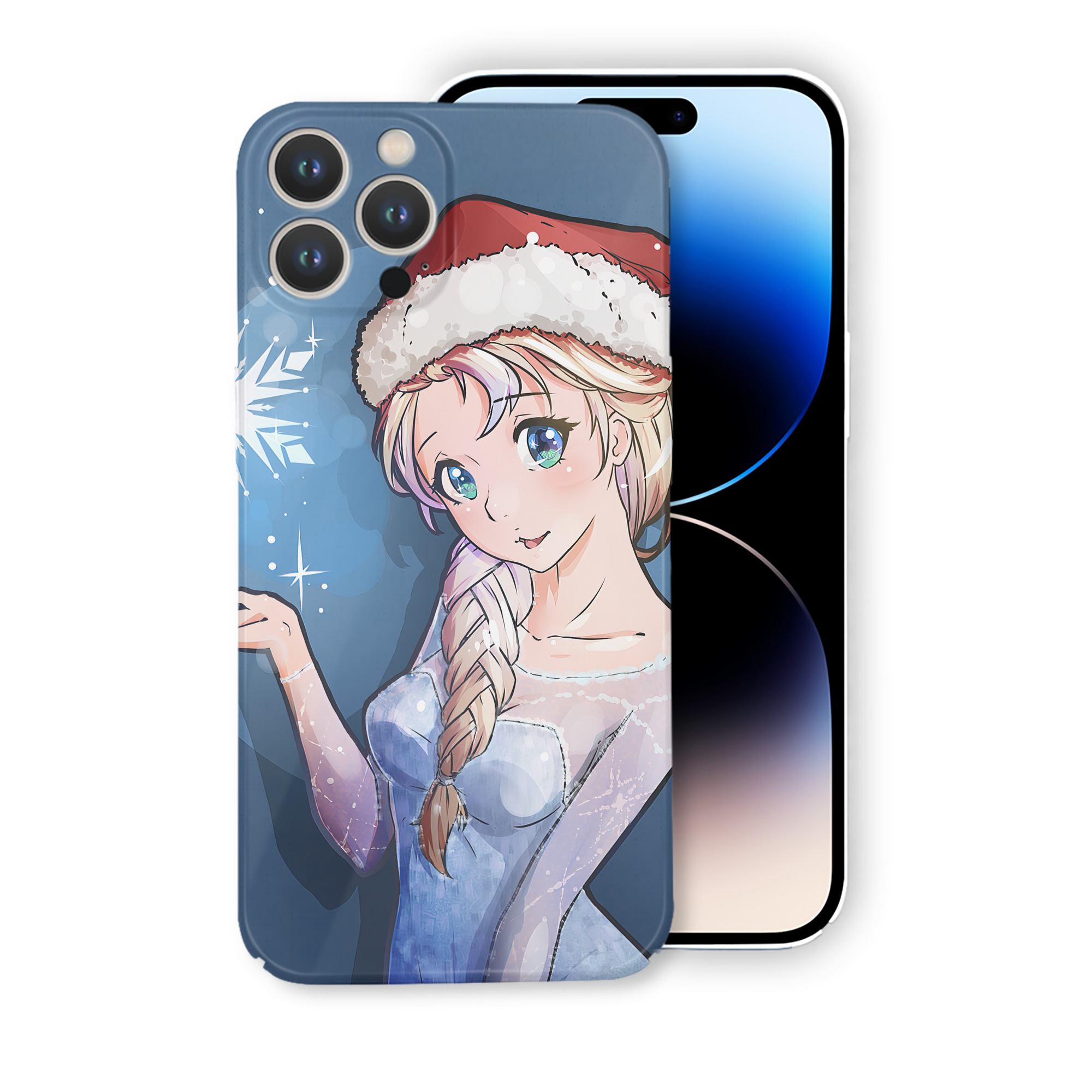 （画像用） アナと雪の女王 アンナ エルサ Frozen Anna Elsa 【iPhone 14シリーズ対応】ハードケース